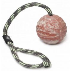   Julius-K9 IDC Ball | Játék (kaucsuk labda, zsinórral) kutyák részére - 70 mm