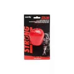   Comfy Toy Strong Dog | Játék (eper) kutyák részére - 7,5x6.5 cm