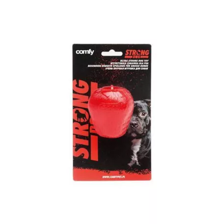 Comfy Toy Strong Dog | Játék (eper) kutyák részére - 7,5x6.5 cm
