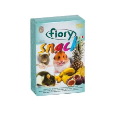   Fiory | SNACK Dried Fruits for Hamsters | Kiegészítő keverék hörcsögnek, szárított zöldség ízesítéssel - 80 g