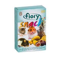   Fiory | SNACK Dried Fruits for Hamsters | Kiegészítő keverék hörcsögnek, szárított zöldség ízesítéssel - 80 g