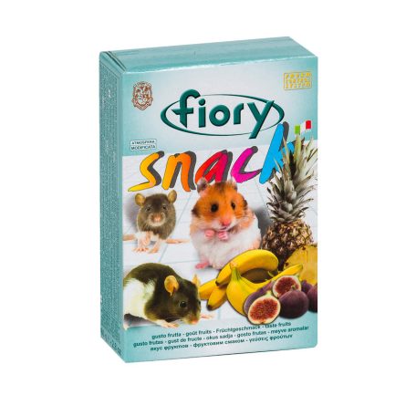 Fiory | SNACK Dried Fruits for Hamsters | Kiegészítő keverék hörcsögnek, szárított zöldség ízesítéssel - 80 g