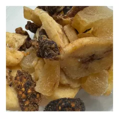   Fiory | SNACK Dried Fruits for Hamsters | Kiegészítő keverék hörcsögnek, szárított zöldség ízesítéssel - 80 g
