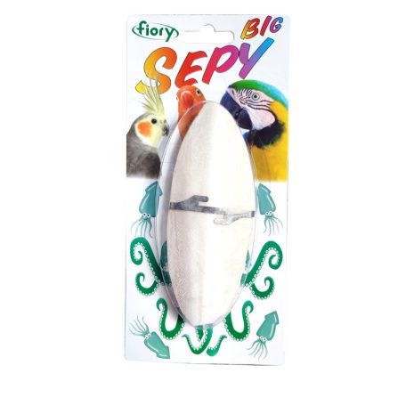 Fiory | Sepy | Csőr koptató szépia csont, egzotikus madarak / papagájok szamára - 16 cm