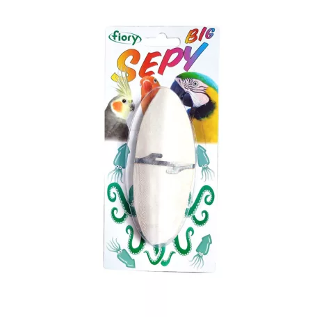 Fiory | Sepy | Csőr koptató szépia csont, egzotikus madarak / papagájok szamára - 16 cm