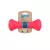 PitchDog Safe And Durable Barbell-Shaped Dog Toy | Játék (súlyzó,pink) kutyák részére - 7x19 cm