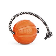   LIKER Cord 5 Line | Játék (labda kötéllel,narancssárga) kutyák részére - 5 cm
