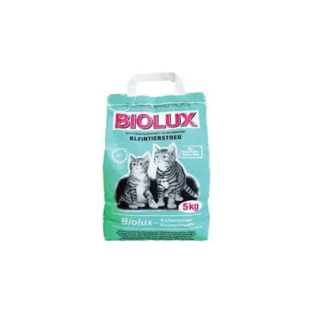 Biolux | Zeolit alapú csomósodó macskaalom - 5 Kg