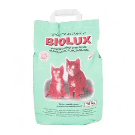 Biolux | Zeolit alapú csomósodó macskaalom - 10 Kg
