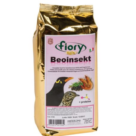 Fiory | Beoinsekt (insekts universal feed) | Összetett takarmány, rovar és gyümölcsevő madaraknak - 1 Kg