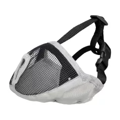   Trixie | Short-Nose | Szájkosár rövid orrú kutyáknak – szürke (S–M), 31 cm