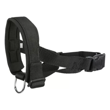 Trixie | Muzzle Loop | Neoprénnel párnázott vezető szájszíj – fekete (XL–XXL), 28–38 cm