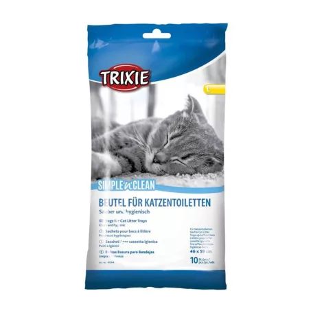 Trixie | Simple'n'Clean Bags for Cat Litter Trays - tasak alomtálcákhoz (L) 46x59cm /10db