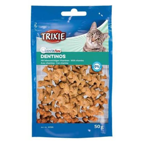 Trixie | Denta Fun Denta Fun Dentinos | Jutalomfalat | Fogtisztítós - 50 g