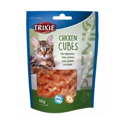 Trixie | Premio Chicken Cubes | Jutalomfalat | Csirke - 50 g
