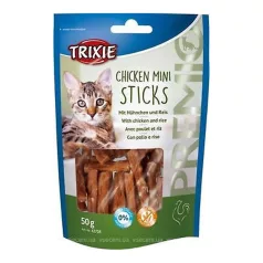   Trixie | Premio Chicken Mini Sticks | Jutalomfalat | Csirke, rizs - 50 g