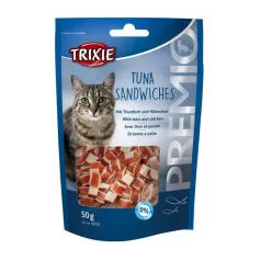   Trixie | Premio Tuna Sandwiches | Jutalomfalat | Tonhal - 50 g
