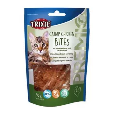   Trixie | Premio Catnip Chicken Bits | Jutalomfalat | Csirke, macskamenta - 20 g