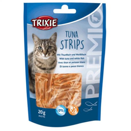 Trixie | Premio Tuna Strips | Jutalomfalat | Tonhal - 20 g