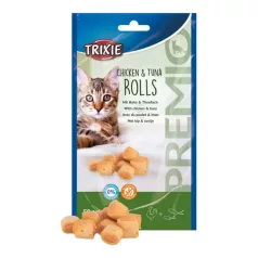   Trixie | Premio Chicken & Tuna Rolls | Jutalomfalat | Csirke, tonhal - 50 g