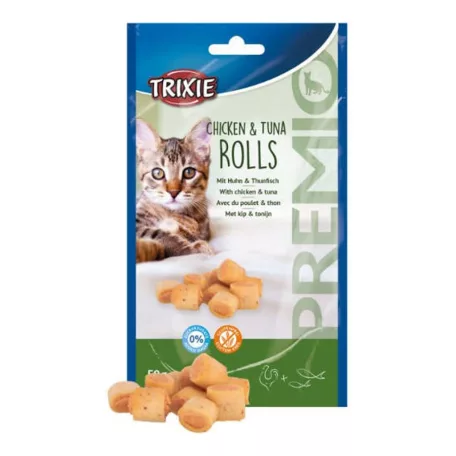 Trixie | Premio Chicken & Tuna Rolls | Jutalomfalat | Csirke, tonhal - 50 g