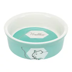   Trixie Ceramic Bowl | Mintás kerámia tál tengerimalacok részére – 240 ml / Ø 11 cm