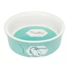 Trixie Ceramic Bowl | Mintás kerámia tál nyulak részére – 240 ml / Ø 12 cm