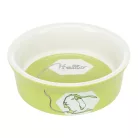 Trixie Ceramic Bowl | Mintás kerámia tál nyulak részére – 240 ml / Ø 12 cm
