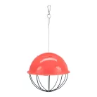 Trixie Food-Ball | Akasztható műanyag eleséglabda rágcsálók és nyulak részére – Ø 16 cm