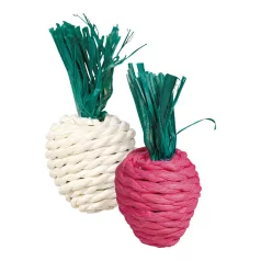   Trixie Szalma Játékszett | Természetes rágójáték rágcsálók részére – 8 cm