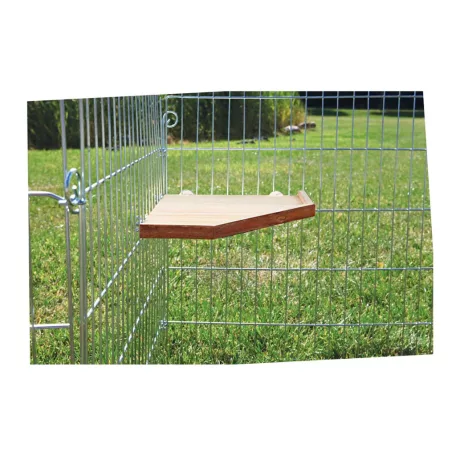 Trixie Natural Living Shelter and Platform | Kéregfa menedék és terasz rágcsálók részére – 17 × 17 cm