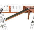 Trixie XXL Outdoor Run | Óriás kültéri fém kifutó védőfedéllel nyulak számára – 233 × 79 × 116 cm