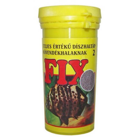 Fix 2 | Teljes értékű szemcsés díszhaltáp (sárga) növendék halak részére – 50 ml