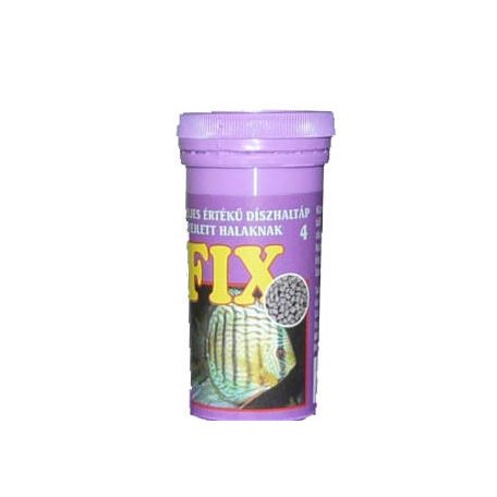 Fix 4 | Teljes értékű szemcsés díszhaltáp (lila) fejlett halak részére – 50 ml
