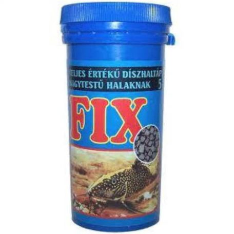 Fix 5 | Teljes értékű szemcsés díszhaltáp (kék) nagytestű halak részére – 50 ml