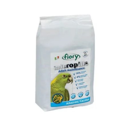 Fiory | Amazona/Cacatua Adult Maintenance 16-4 | Teljesértkű főeleség, Amazon, Kakaduk számára - 1,4 Kg