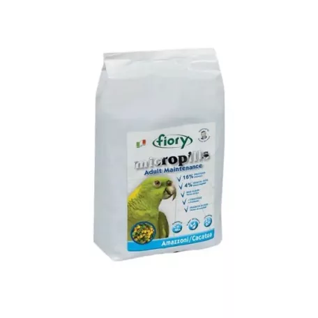 Fiory | Amazona/Cacatua Adult Maintenance 16-4 | Teljesértkű főeleség, Amazon, Kakaduk számára - 1,4 Kg