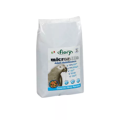 Fiory | Grey Parrot Adult Maintenance 16-6 | Pellet takarmány, szürke papagájok számára - 1,4 Kg