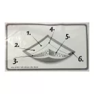  Fűillatú, ötrétegű kutyapelenka – 56 × 56 cm (14 db)