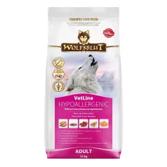   Wolfsblut VetLine Hypoallergenic Lóhús száraz kutyatáp 12 kg