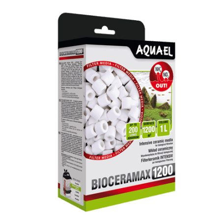 Aquael | BioCeraMAX UltraPro szűrőtöltet – 1 L (1200 m²/L)
