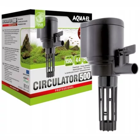 AquaEl | Circulator 500 – Akváriumi vízforgató pumpa (500 l/óra, 4.4 W, 150 l-ig)
