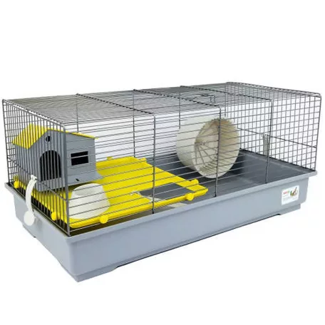 Petinn ASTRO 2 | Komplett felszerelt hörcsög ketrec kezdőszett – 57 x 30 x 26 cm