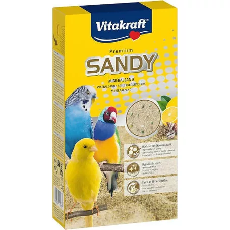 Vitakraft | Sandy Fürdőhomok hullámos papagájoknak és kanáriknak 2 kg
