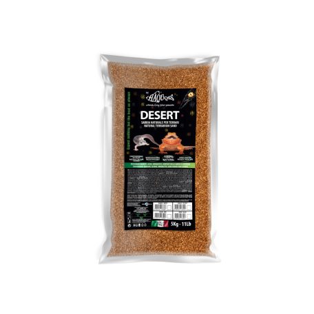 Haquoss | DESERT RED Calcium Sand| Emészthető kalciumos homok - 5 Kg