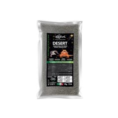   Haquoss | DESERT BLACK Calcium Sand| Emészthető kalciumos homok - 5 Kg