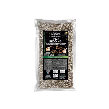 Haquoss | Hemp Bedding | Természetes kender alom kisemlősöknek és hüllőknek - 5 L