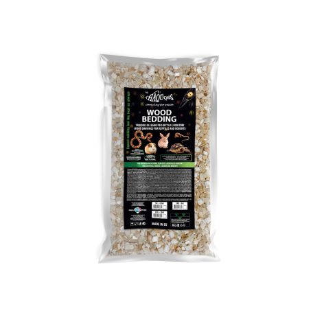 Haquoss | WOOD BEDDING| Természetes fa alom - 5 L