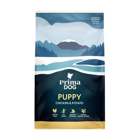 PrimaDog csirke burgonya szárazeledel kölyök kutyák részére 3kg