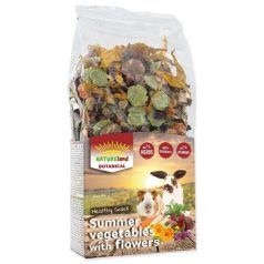   NatureLand Summer Vegetables | Kiegészítő eledel rágcsálóknak | Nyári zöldségek - 100 g